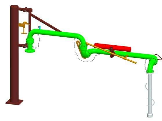 頂部裝卸臂(單)
